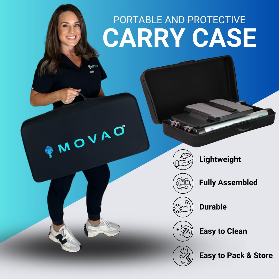 MOVAO Mini in-Bed Leg Press for Knee and Hip Replacement, ACL MCL or PCL Surgery Recovery Increasing Muscle Strength Exercising Physical Therapy Affordable & Portable